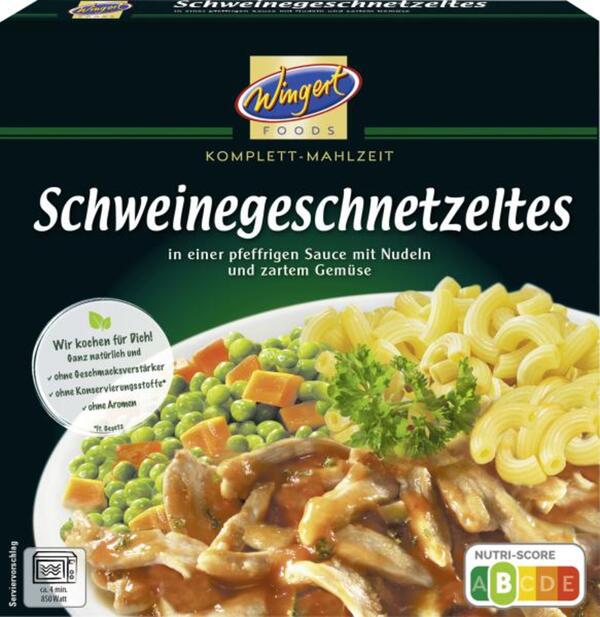 Bild 1 von Wingert Foods Schweinegeschnetzeltes in Pfeffersauce