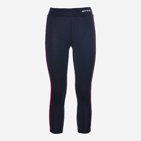 Bild 1 von Damen-Sportleggings mit Kontrast-Streifen, Dark-blue