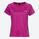Bild 1 von Damen-Fitness-T-Shirt mit Mesh-Einsatz, Pink
