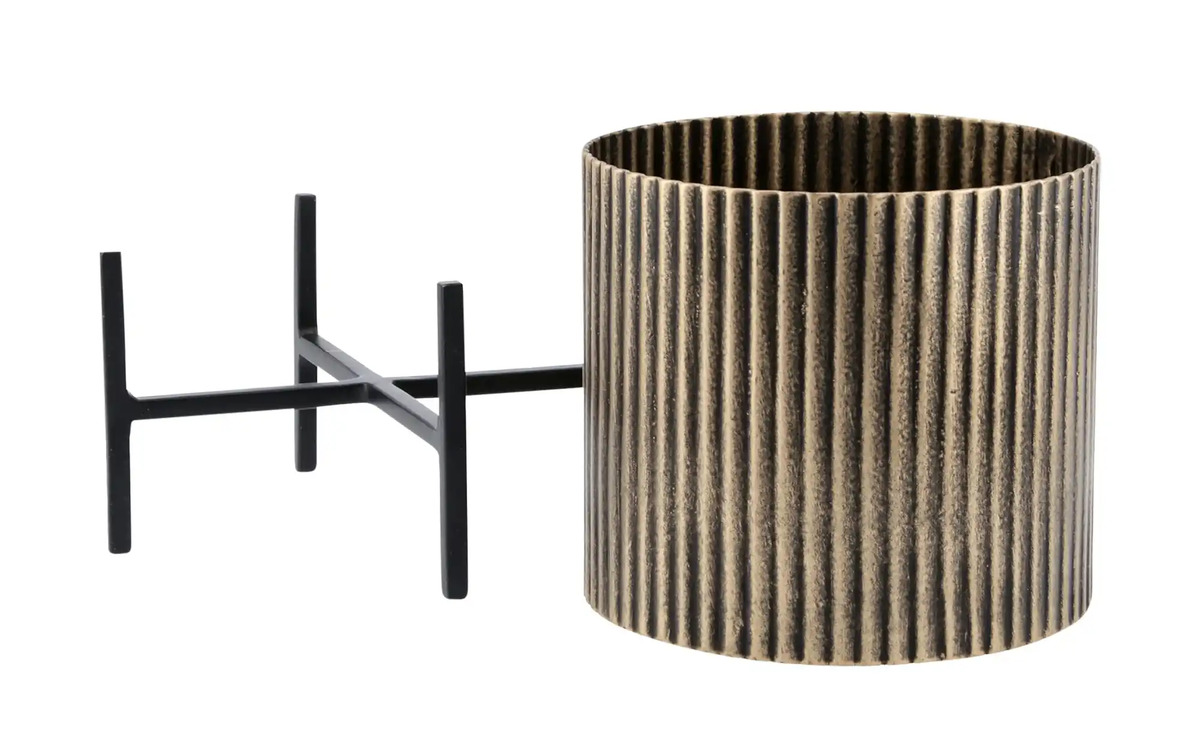 Bild 2 von Übertopf auf Metallgestell