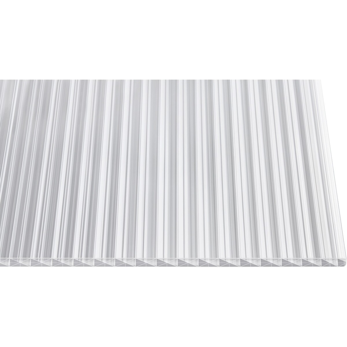 Bild 1 von Hohlkammerplatte 16 mm transparent 200 cm x 98 cm