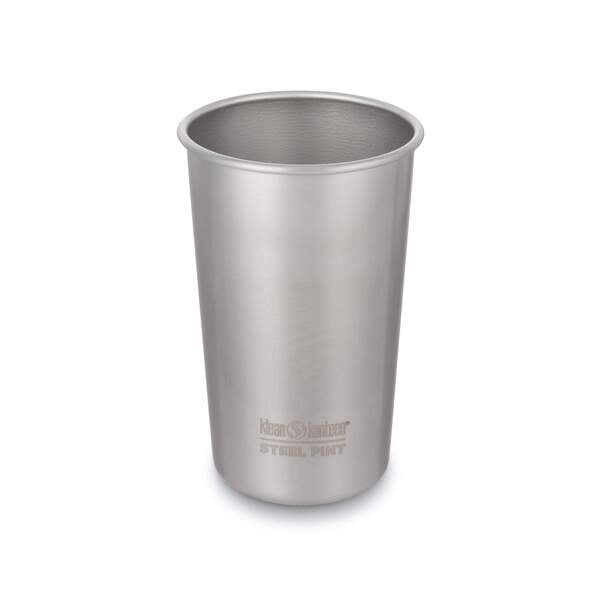 Bild 1 von Klean Kanteen PINT CUP 4ER PACK, 473 ML Becher BRUSHED STAINLESS