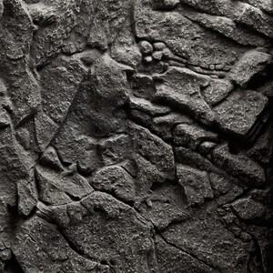 Juwel Aquarium-Rückwand Stone Granite 60 x 55 cm Schwarz