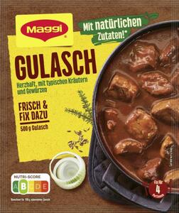 Maggi Fix für Gulasch