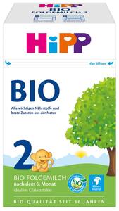 HIPP Bio-Folgemilch 2 oder 3, 600-g-Packg.