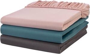 LIV&BO® Mikrofaser-Spannbettlaken ca. 140 - 160 x 200 cm