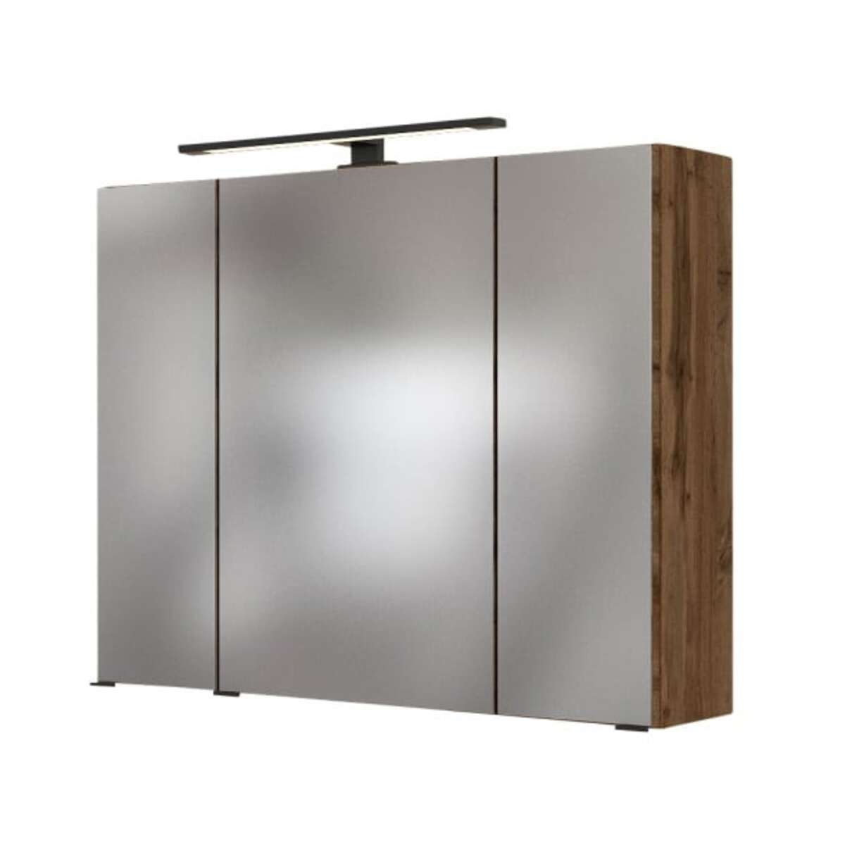 Bild 1 von Spiegelschrank Luzern 80x64x20 cm Wotaneiche NB