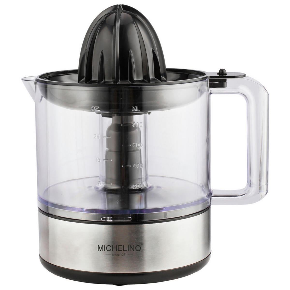 Bild 1 von MICHELINO Zitruspresse 74328 Edelstahloptik Kunststoff Edelstahl B/H/L: ca. 22,8x17x17 cm ca. 1 l
