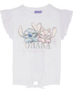 Bild 1 von Lilo und Stitch T-Shirt, Lilo & Stitch, Rundhalsausschnitt, weiß