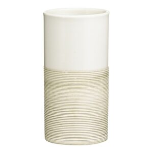 Becher, gerillt, 330ml, hellgrau
