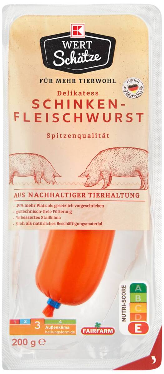 Bild 1 von K-WERTSCHÄTZE Fleischwurst, 200-g-Packg.