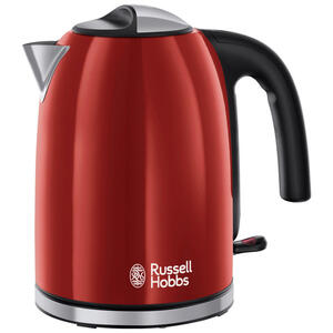 Russell Hobbs Wasserkocher 20412-70 rot Edelstahl B/H/T: ca. 24x16x24 cm ca. 1,7 l