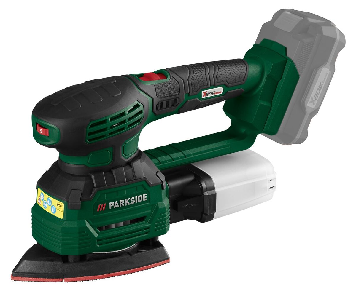 Bild 1 von PARKSIDE Akku-Multischleifer 20 V »PMSA 20-Li A1« ohne Akku
