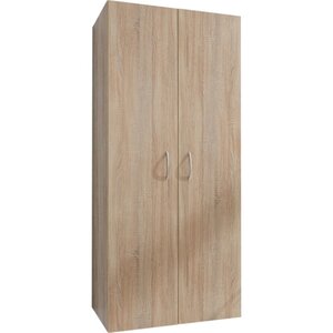 Kleiderschrank Multiraumkonzept 70x185x40 cm Eiche sägerau