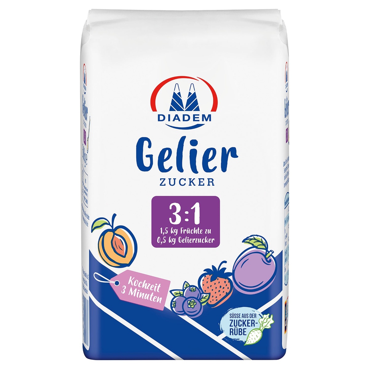 Bild 1 von DIADEM Gelierzucker 3:1 500 g