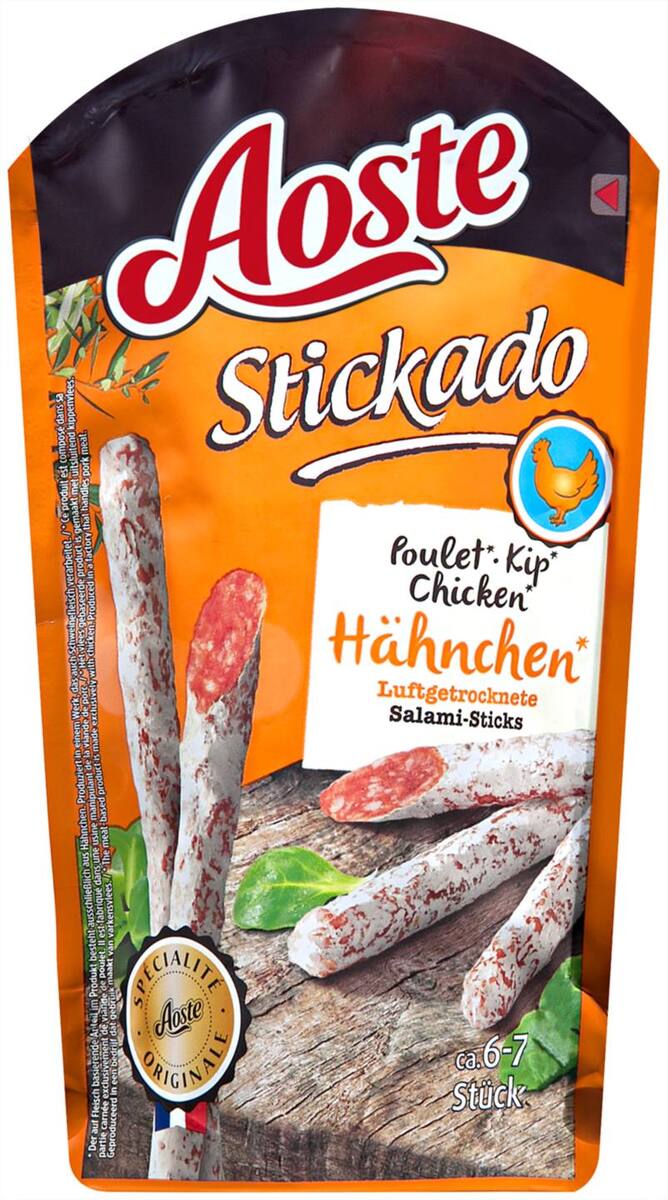 Bild 2 von AOSTE Stickado Mini-Salamis, 60 - 90-g-Packg.