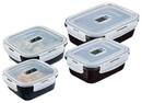 Bild 1 von Creatable Dosenset 4-tlg. BLACK BOX, Glas