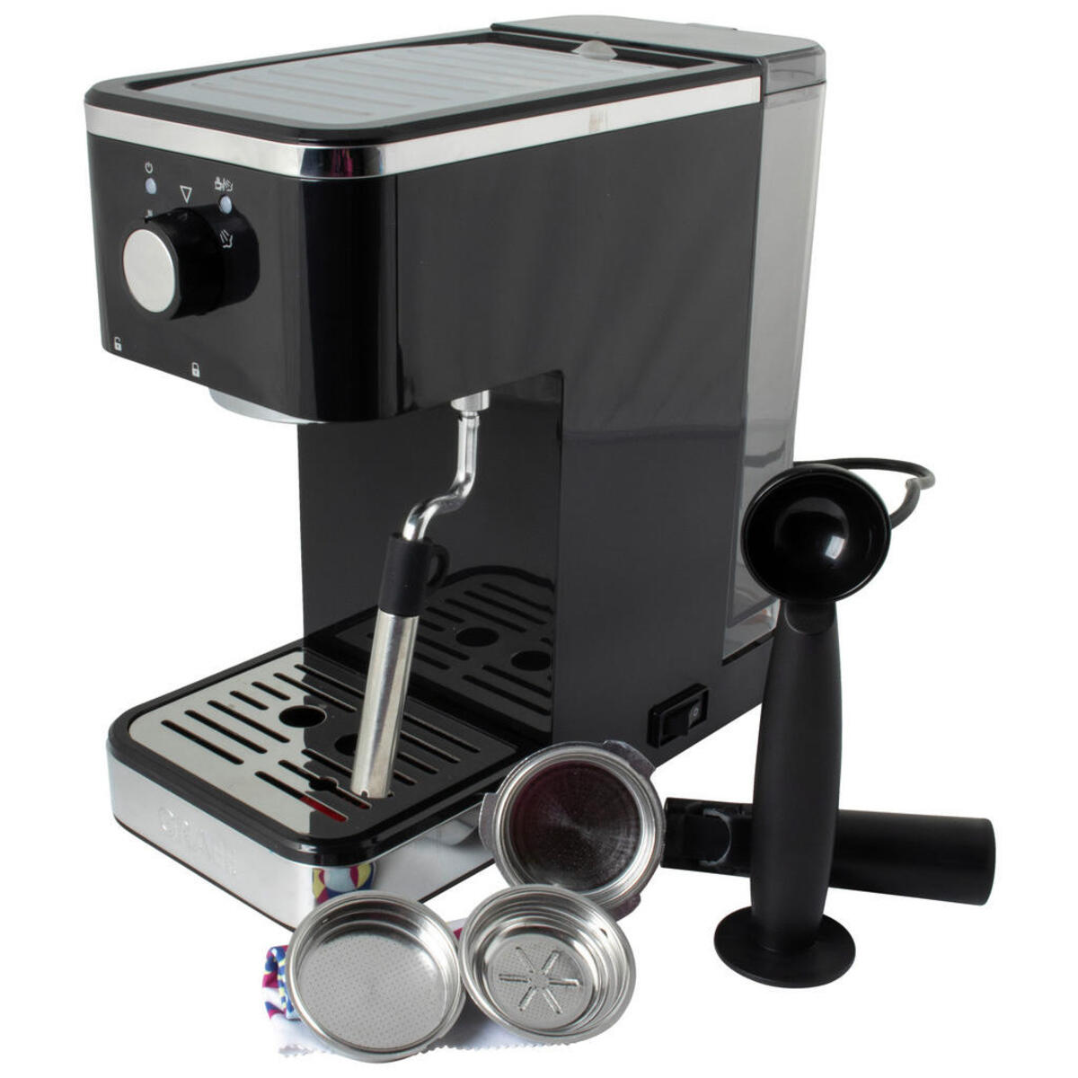 Bild 1 von Graef Espresso-Maschine ES402 Salita schwarz Kunststoff Edelstahl B/H/T: ca. 14x30x30,7 cm