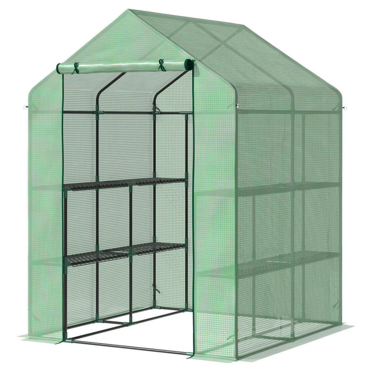 Bild 1 von Outsunny Gewächshaus B/H/L: ca. 138x190x143 cm