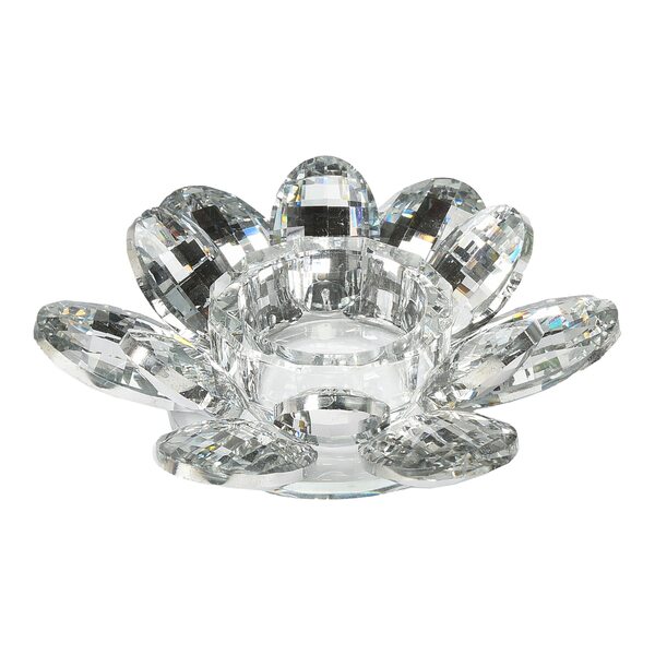 Bild 1 von Teelichthalter DAISY ca.14x3,5cm, klar