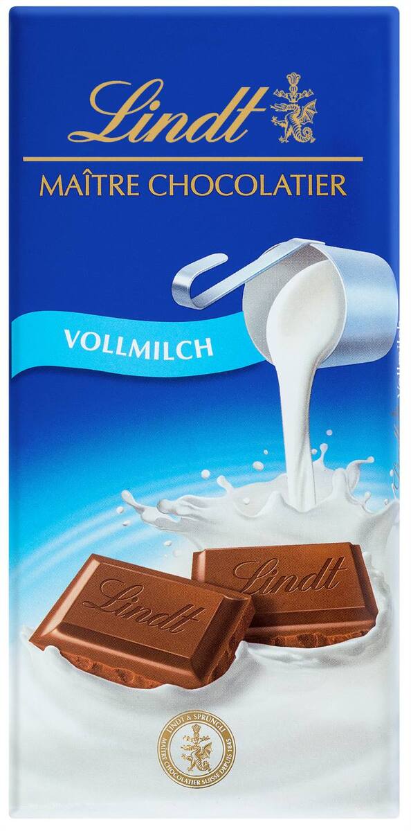 Bild 1 von LINDT Maître Chocolatier Schokolade, 100-g-Tafel