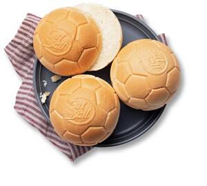 Fußballbrötchen, Stück