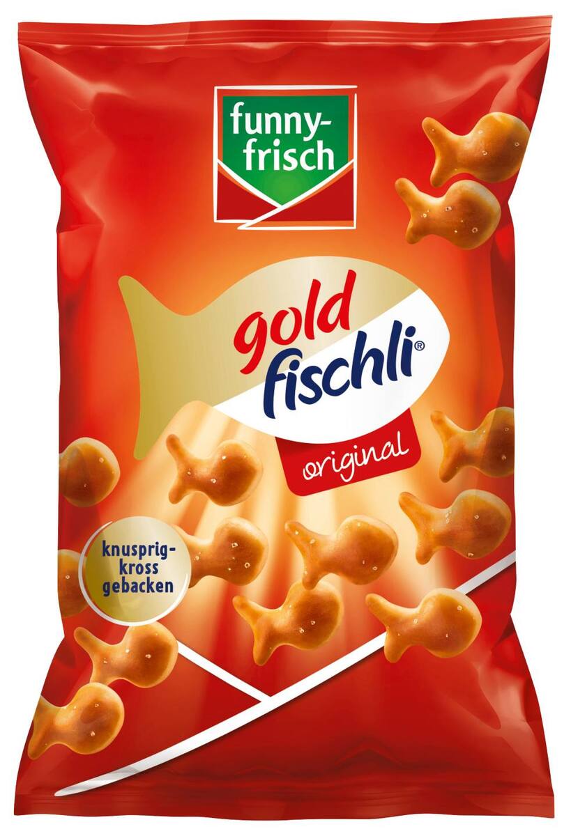 Bild 1 von FUNNY-FRISCH Goldfischli, 100-g-Beutel