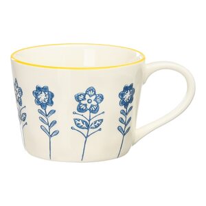 Henkelbecher BLOMMA ca. 300ml, blau