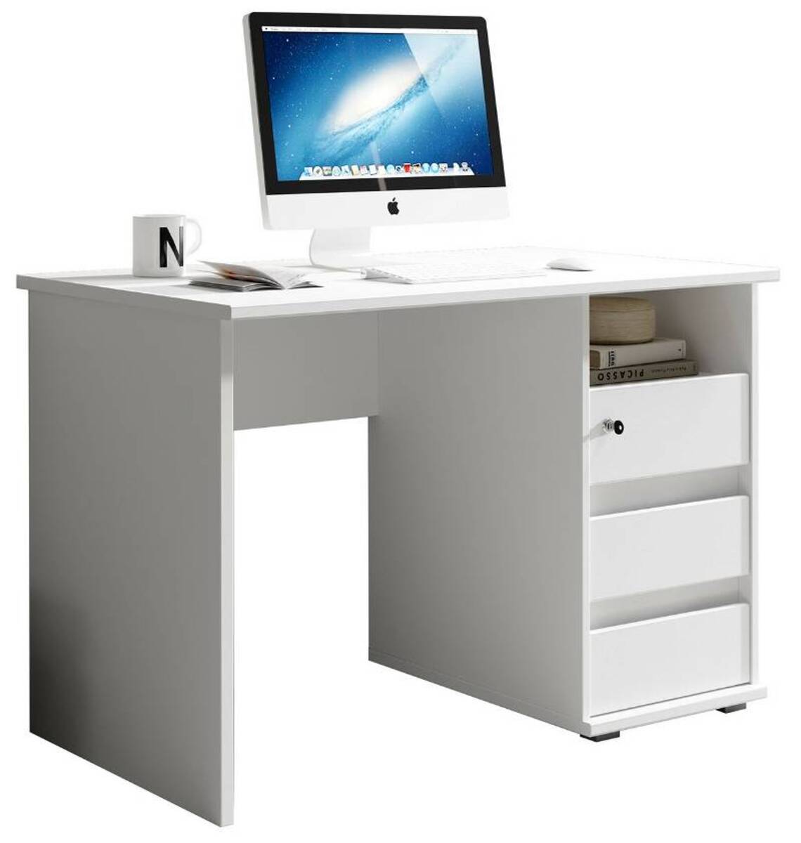 Bild 1 von BOXXX Schreibtisch PRIMA, Holznachbildung