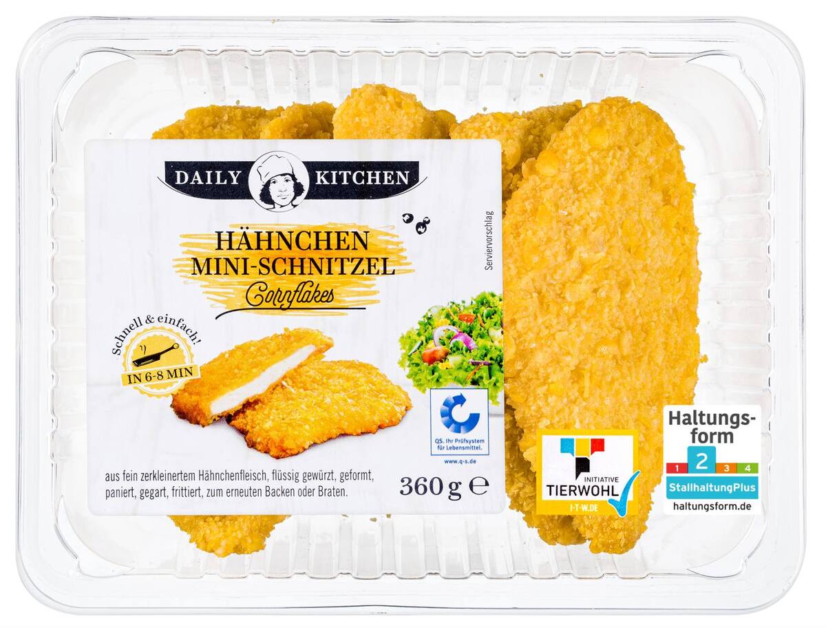 Bild 1 von Hähnchen-Minischnitzel, 360-g-Packg.