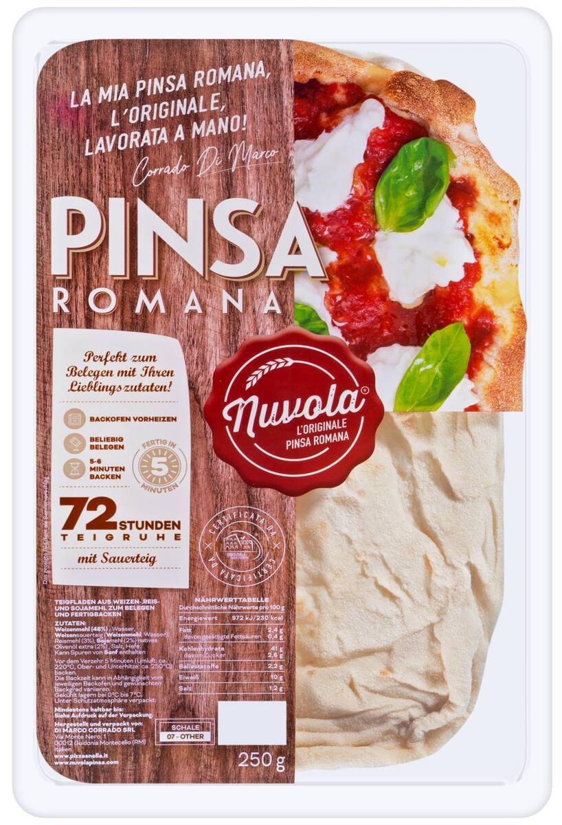 Bild 1 von NUVOLA Pinsa Romana, 250-g-Packg.