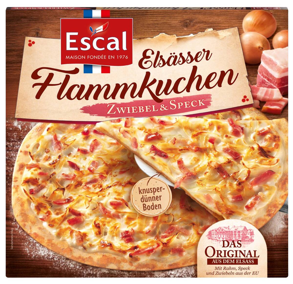 Bild 1 von ESCAL Flammkuchen, 260 - 300-g-Packg.
