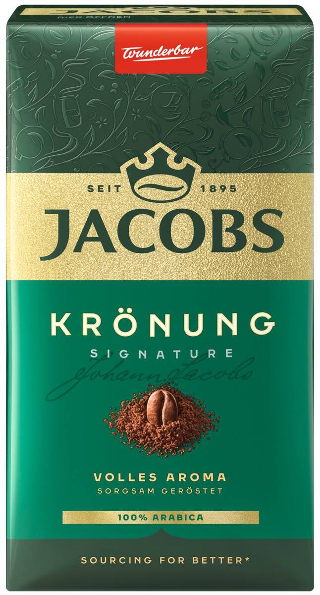 Bild 1 von JACOBS Krönung oder CAFÉ HAG Kaffee, 500-g-Packg.
