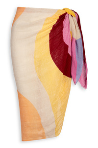 C&A Pareo-gemustert, Beige, Größe: 1 size
