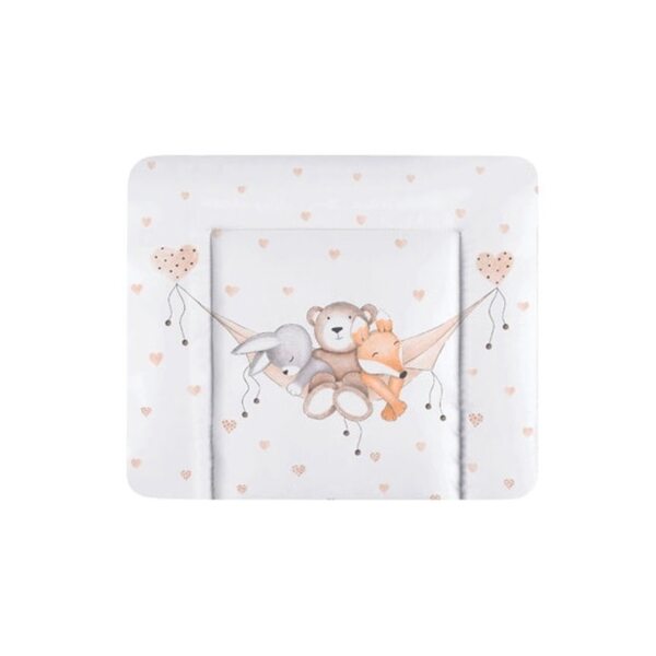 Bild 1 von Wickelauflage Teddy with friends 75 x 85 x 3 cm weiß