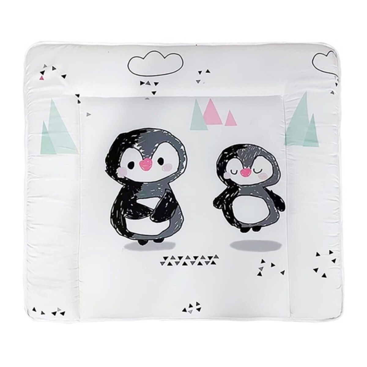 Bild 1 von Wickelauflage Pinguin 75 x 85 x 3 cm weiß