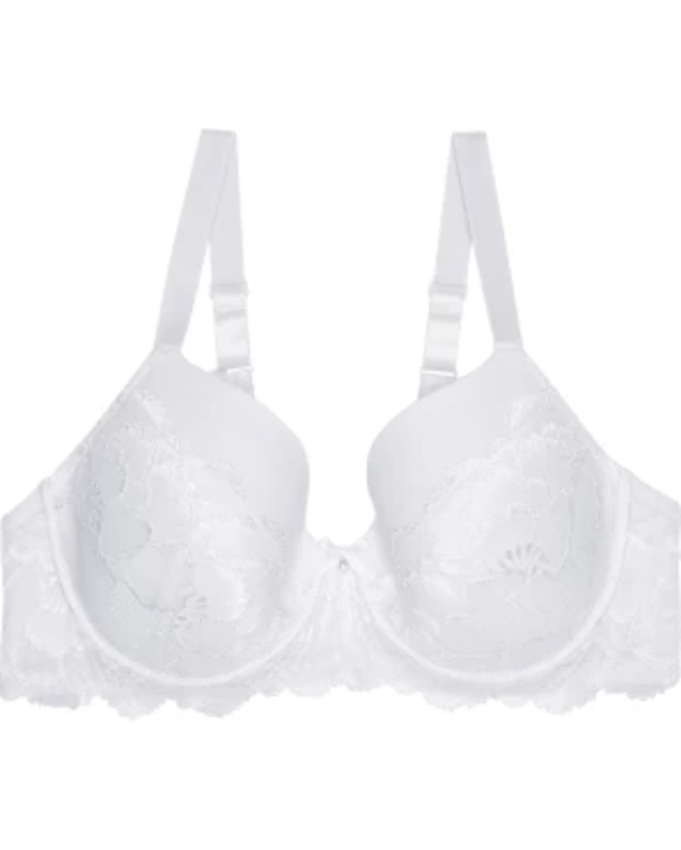 Bild 1 von Weißer BH, Janina curved, Spitzendetails, weiß