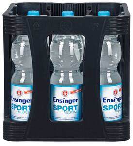 ENSINGER SPORT Mineralwasser, Ka. 9 x 1-l-PET-Fl.