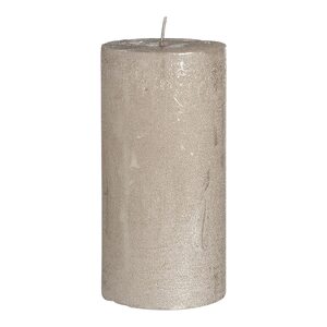 Kerze METALLIC FINISH ca.D7,5, champagne