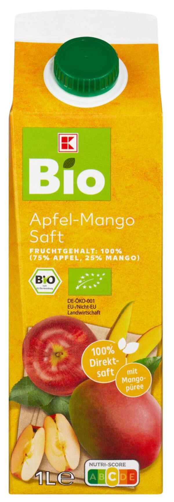 Bild 1 von K-BIO Bio-Saft, 1-l-Packg.