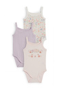 Bild 1 von C&A Multipack 3er-Kätzchen und Elefant-Baby-Body, Weiß, Größe: 56