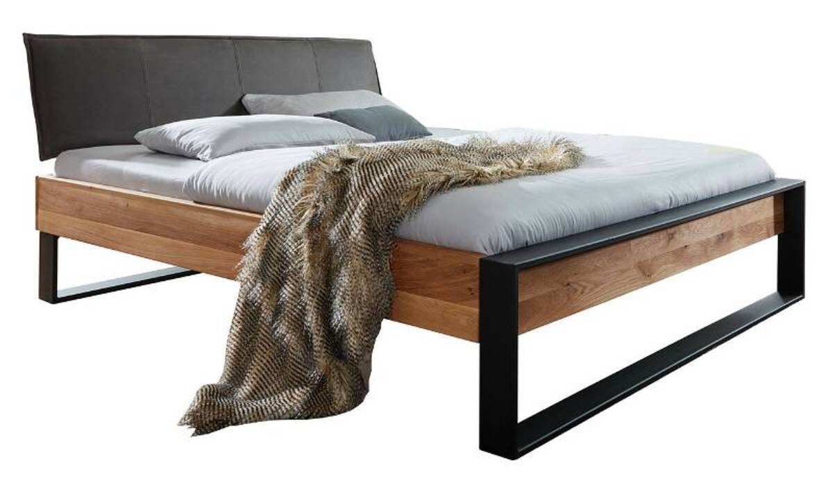 Bild 1 von Linea Natura Balkenbett KONRAD, Massivholz