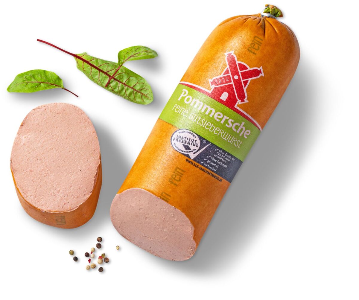 Bild 1 von RÜGENWALDER Pommersche Gutsleberwurst, 100 g