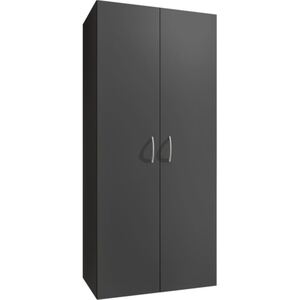 Kleiderschrank Multiraumkonzept 70x185x40 cm grau
