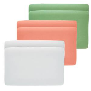LIV&BO® Spannbezüge für Nackenstützkissen, 2-St.-Packg.