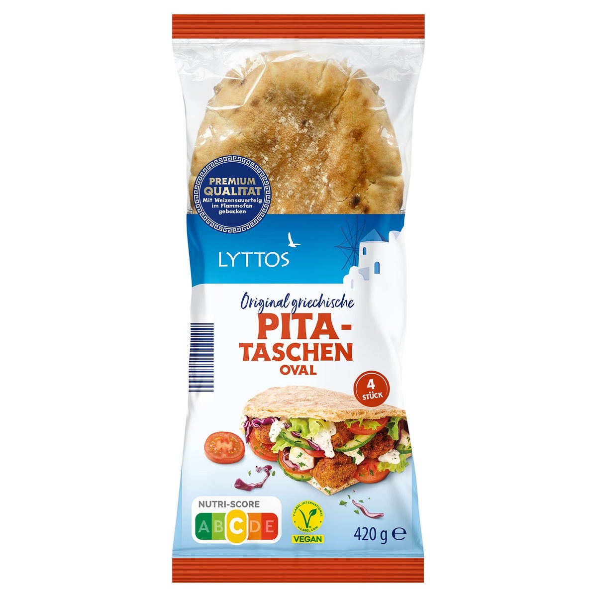 Bild 2 von LYTTOS Pitabrot 420 g