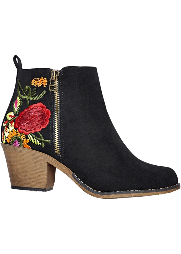 Bild 1 von Cowboy Stiefelette, 35, Schwarz