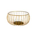 Bild 1 von Korb, D:26cm x H:12,5cm, gold