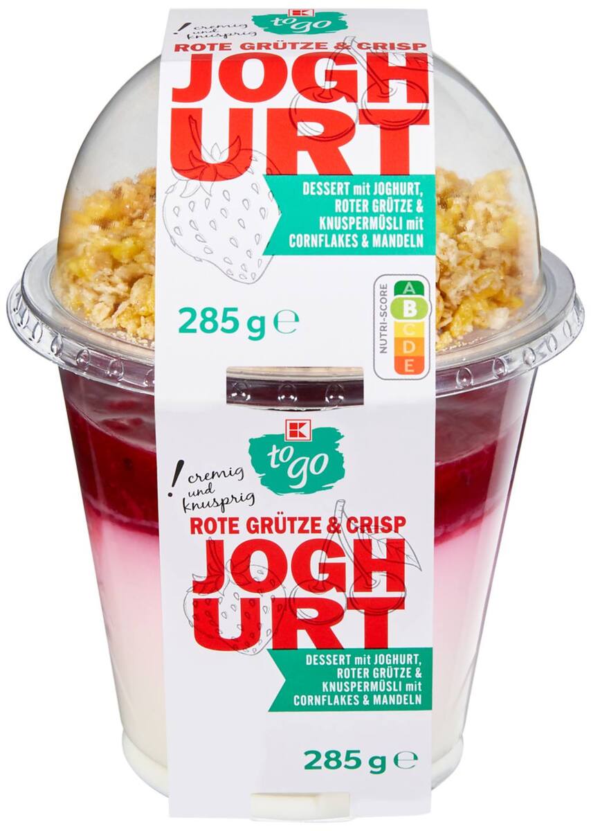 Bild 1 von K-TO GO Joghurt-Dessert, 285-g-Becher
