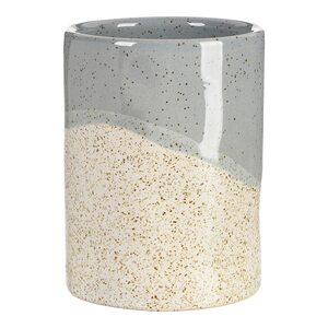 Becher BLUE STRIPE ca.10cm, mitt-blau